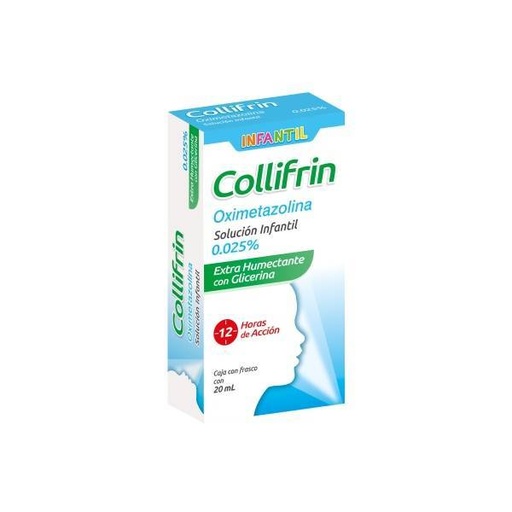 COLLIFRIN SOLUCION INFANTIL 0.025%