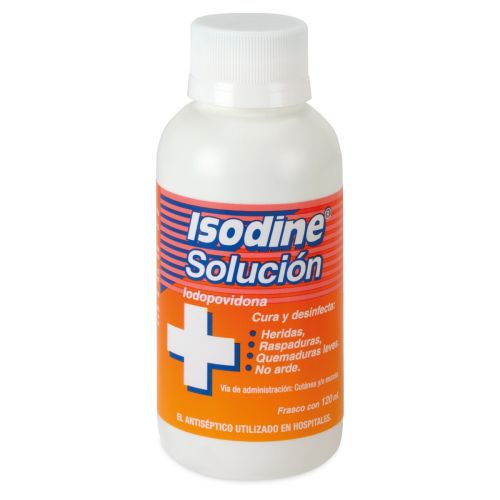 ISODINE SOLUCION ANTISEPTICA 120 ML