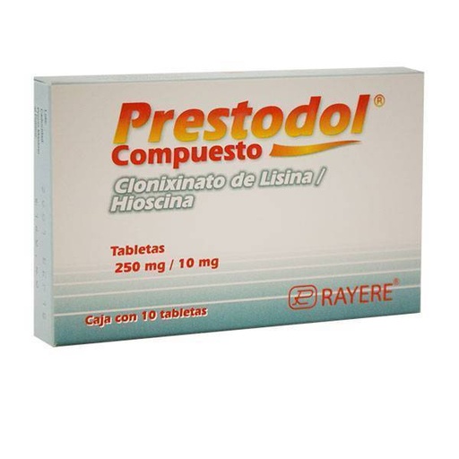 Prestol Compuesto 250mg/10mg c/10