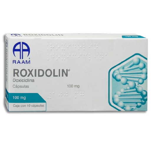 ROXIDOLIN c/10 CAPS. 100 MG.