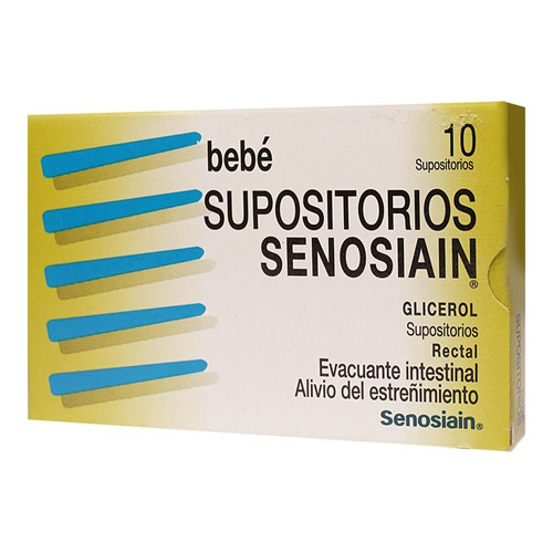 SUPOSITORIOS SENOSIAIN BEBE c/10 SUPS