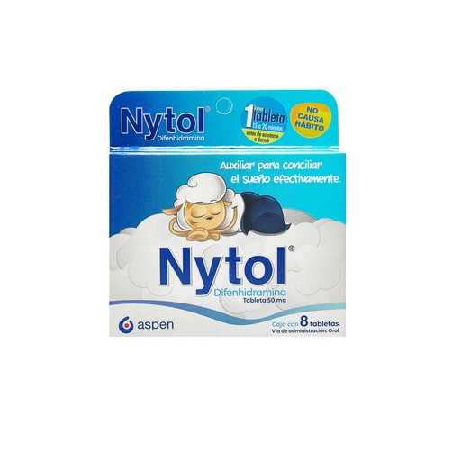 Nytol 50Mg 8 Tabs