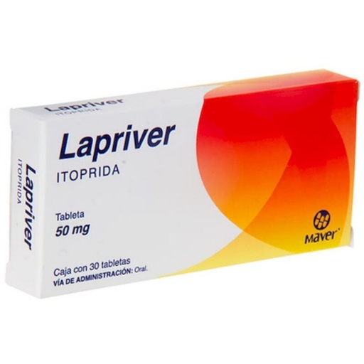 LAPRIVER TABLETAS 50 MG 30 TABLETAS