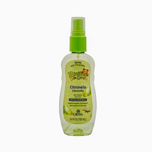 Repelente Ricitos Oro Anti Mosquitos Spray 100 Ml