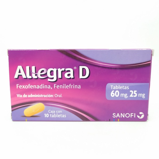 Allegra D 60/25 mg c/10