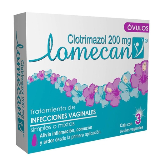 Lomecan V 200mg c/3