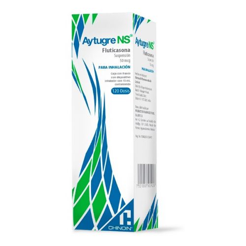 AYTUGRE NS SUSPENSION PARA INHALACION 50 MCG 120 DOSIS