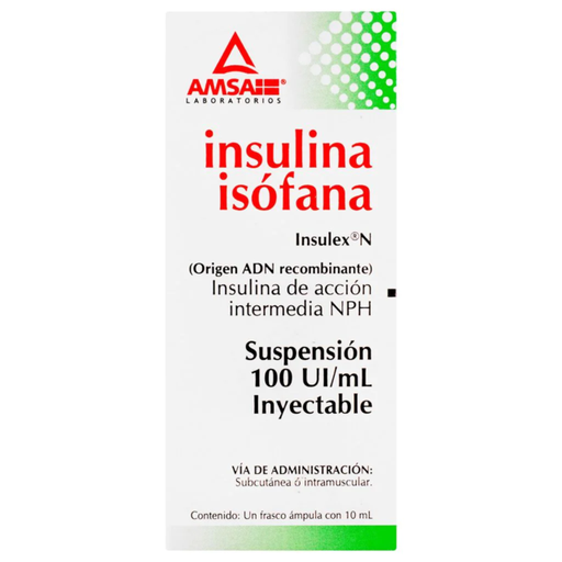 Insulina Isófana 100 UI 10 Ml