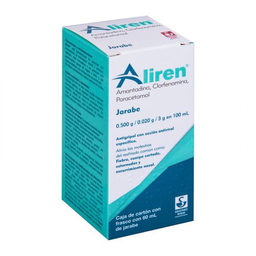 ALIREN JARABE 0.500G / 0.020G / 3G EN 100 ML