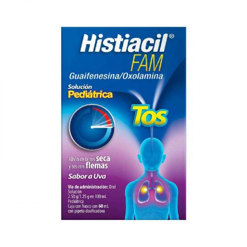 HISTIACIL FAM PEDIATRICO JARABE SABOR UVA 60 ML