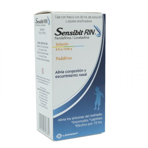 SENSIBIT-RIN SOLUCION PEDIATRICA 0.2G/ 0.05 60 ML