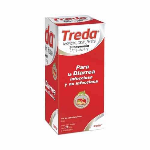 TREDA SUSPENSION 0.733G/ 10G/ 0.7G FRASCO 75ML