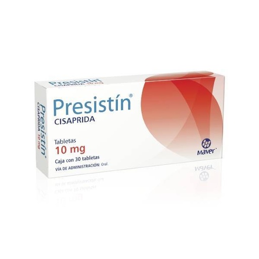 Presisitin 10mg c/30 tabletas