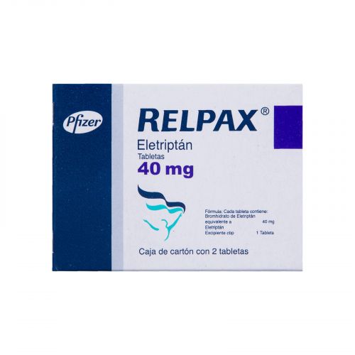 RELPAX  40 mg c/2 tab