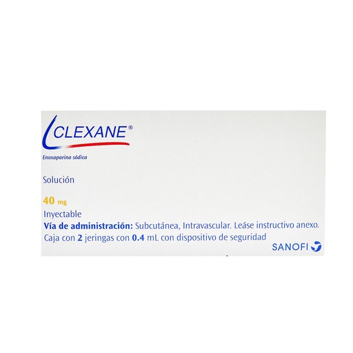 Clexane 40mg solucion inyectable