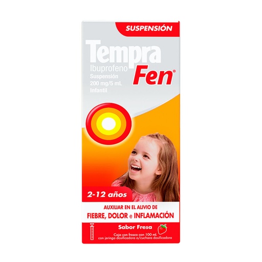 Tempra Fen 200mg/5ml suspencion 100ml