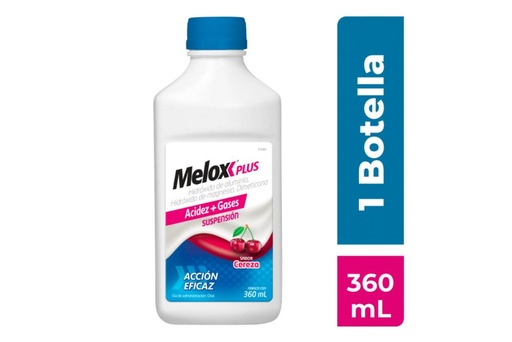 MELOX PLUS SUSPENSION SUSPENSION SABOR CEREZA 360 ML