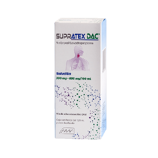 Supratex Dac 300/600mg/100ml fco. 120ml