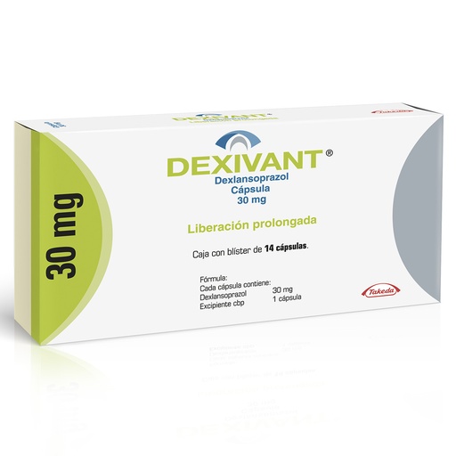 DEXIVANT LIBERACION RETARDADA CAPSULAS 30 MG C/14