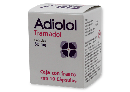 ADIOLOL CAPSULAS  50 MG C/10