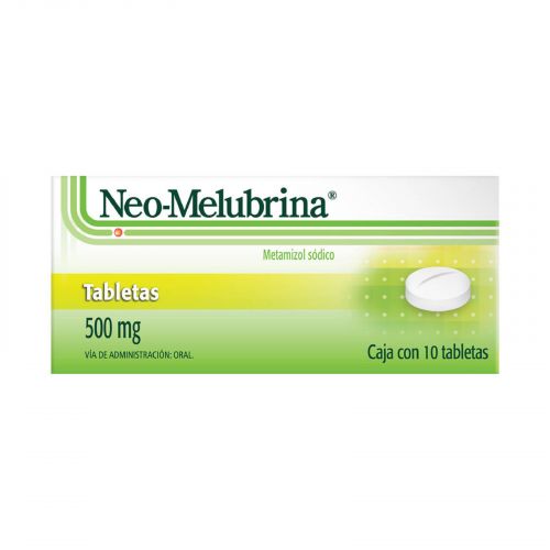 NEO-MELUBRINA TABLETAS 500MG C/10