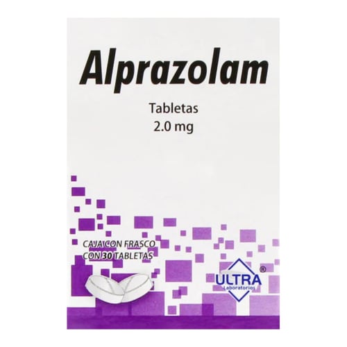 ALPRAZOLAM TABLETAS 2.0 MG C/30