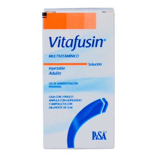 VITAFUSIN MULTIVITAMINICO INYECTABLE ADULTO 5 ML