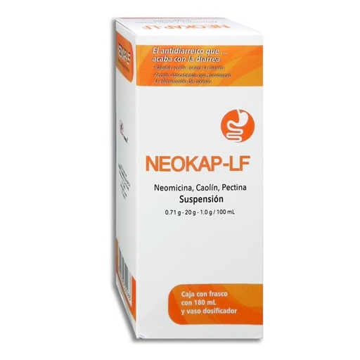 NEOKAP-LF SUSPENSION 0.71G/ 20G/ 1.0G/ 100ML FRASCO 180 ML