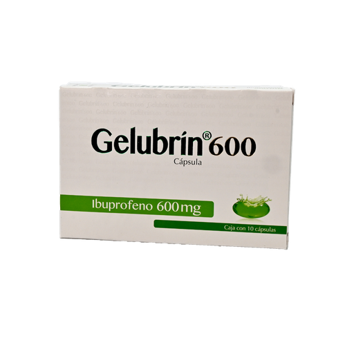 GELUBRIN 600 CAPSULAS C/10