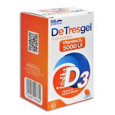 DETRESGEL CAPSULAS 5000 UI C/60