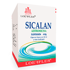 SICALAN SUSPENSION 4.00 MG VASO CON 30 ML