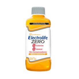 ELECTROLIFE ZERO NARANJA MANDARINA 625 ML