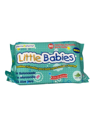 Little Babies toallitas humedas c/80pz