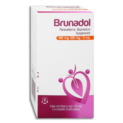 BRUNADOL SUSPENSION 100MG / 125 MG / 5 ML FCO100 ML