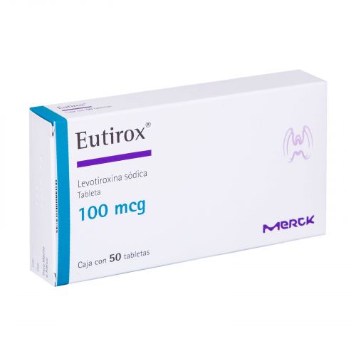 Eutirox 100 mcg c/50 tabletas