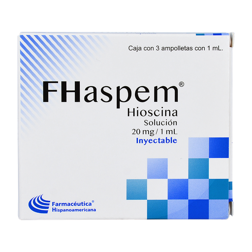 HIOSCINA 20MG/1ML 3AMP SOL (FHASPEM )