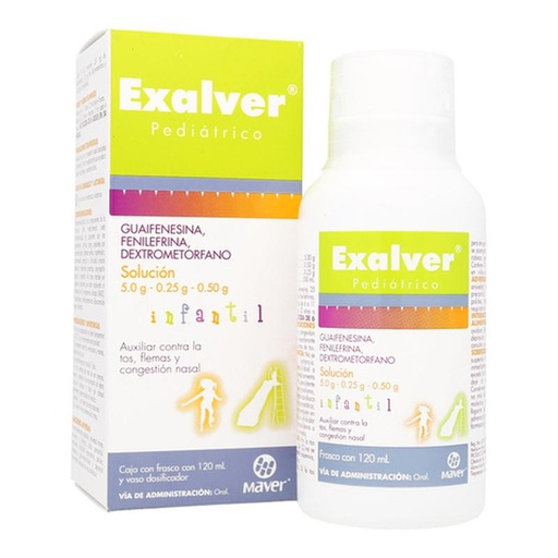 EXALVER INFANTIL SOLUCION 120 ML