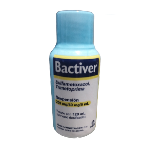 BACTIVER SUSPENSION 200MG/ 40MG/ 5 ML FRASCO 120 ML