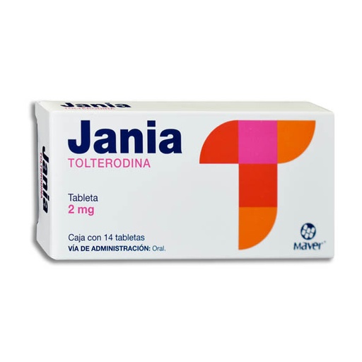 JANIA TABELTAS 2MG C/14