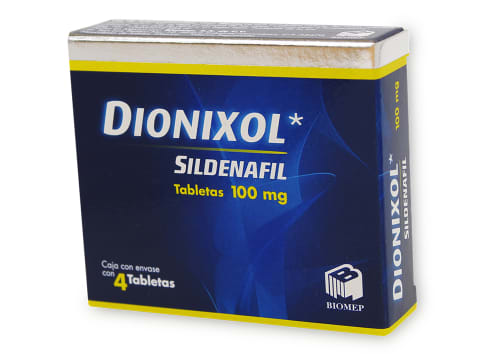 DIONIXOL TABELTAS 100 MG C/4