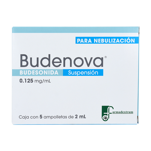 BUDENOVA(BUDESONIDA 0.125MG/ML)5AMP SUSP