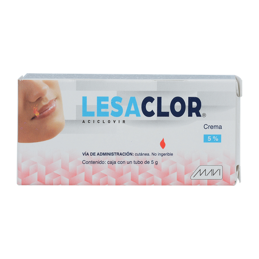 LESACLOR (ACICLOVIR 5%) 5G CMA