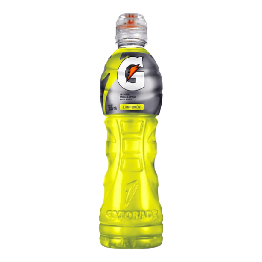 GATORADE LIMA LIMON 600 ML.