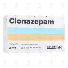 CLONAZEPAM TABLETAS 2 MG C/30