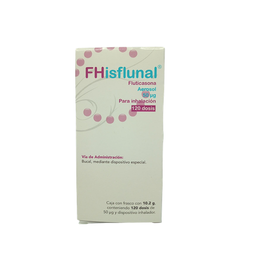 FHISFLUNAL 50μGg aerosol para inhalacion 120 dosis