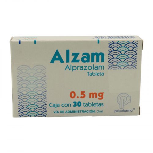 ALZAM TABLETAS 0.5 MG C/30