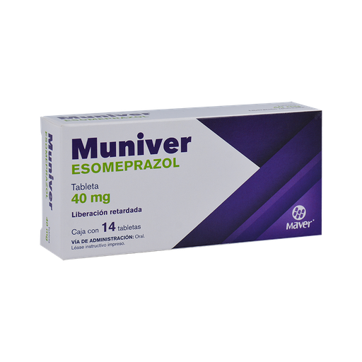 Muniver 40mc c/14 tabletas