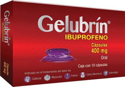 Gelubrin 400mg c/10 cap