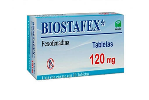 Biostafex 120mg c/10 tabs