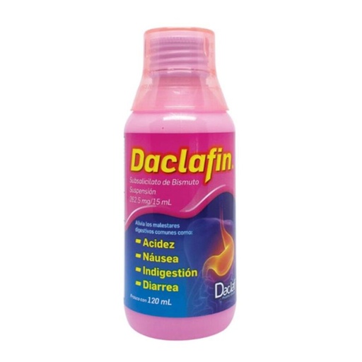 Daclafin suspensión 262.5mg/15ml